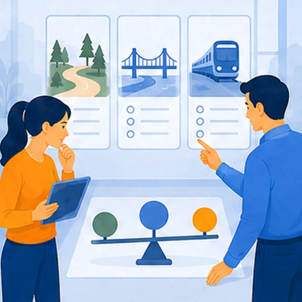 Feasibility studies and options analysis